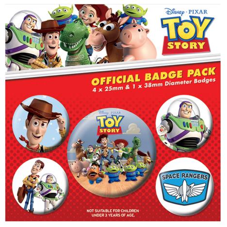 Disney Toy Story Badge Pack £2.99